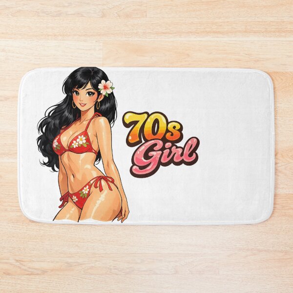 Item preview, Chinese Pin-Up from 70s: Retro Pin-Up Cartoon Girl – 50s 60s 70s Vintage Style Illustration designed and sold by Arte Cartoon From TagTeam Group.