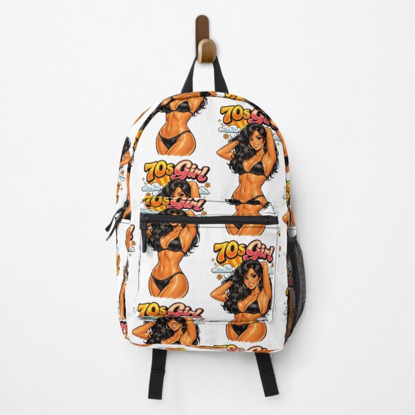 Item preview, Bikini Pin Up: Retro Pin-Up Cartoon Girl – 50s 60s 70s Vintage Style Illustration designed and sold by Arte Cartoon From TagTeam Group.