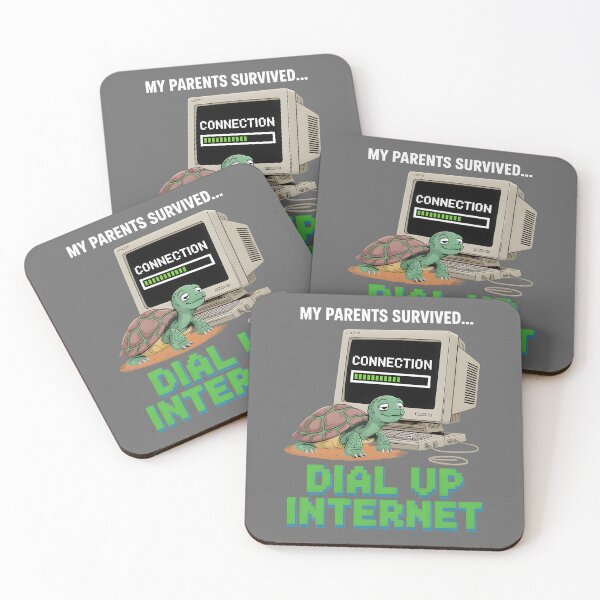 Item preview, My Parents Survived Dial Up Internet designed and sold by Millsoft.