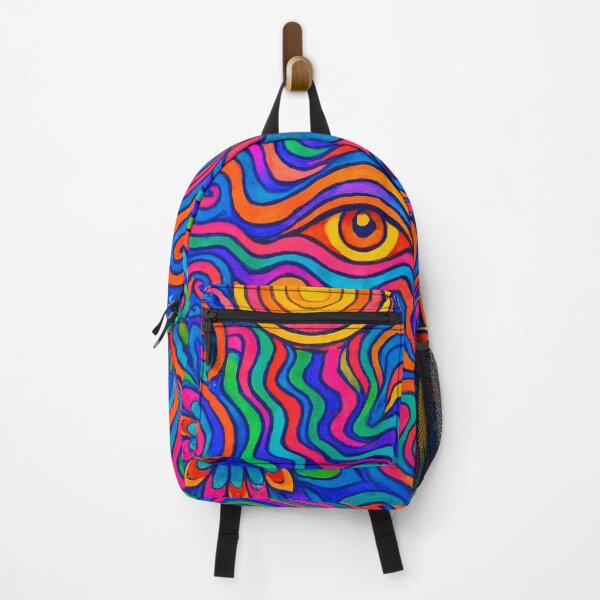 Item preview, Psychedelic Rock Pattern – 60s 70s Trippy Vintage Music Art designed and sold by Arte Cartoon From TagTeam Group.