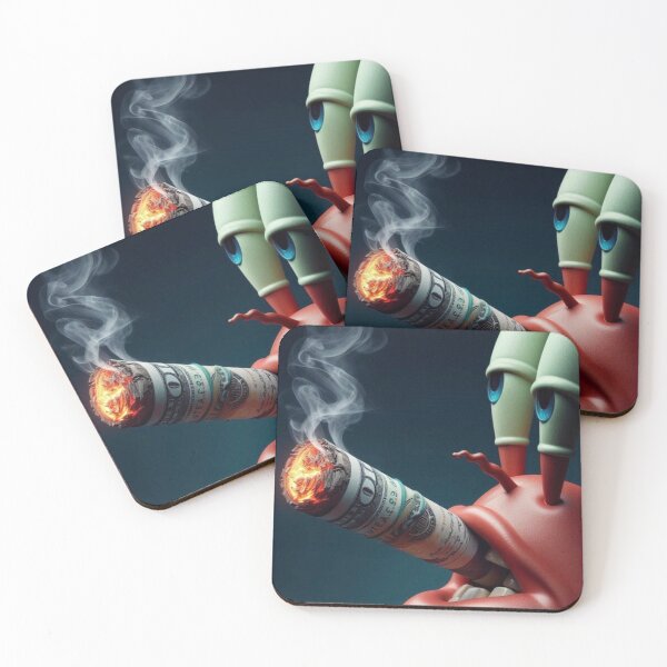 Item preview, “Crustacean Inflation & the Burnt Bill Buffet” designed and sold by Print Fiction.