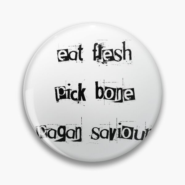 Item preview, pick bone - black on white designed and sold by Still Standing Society.