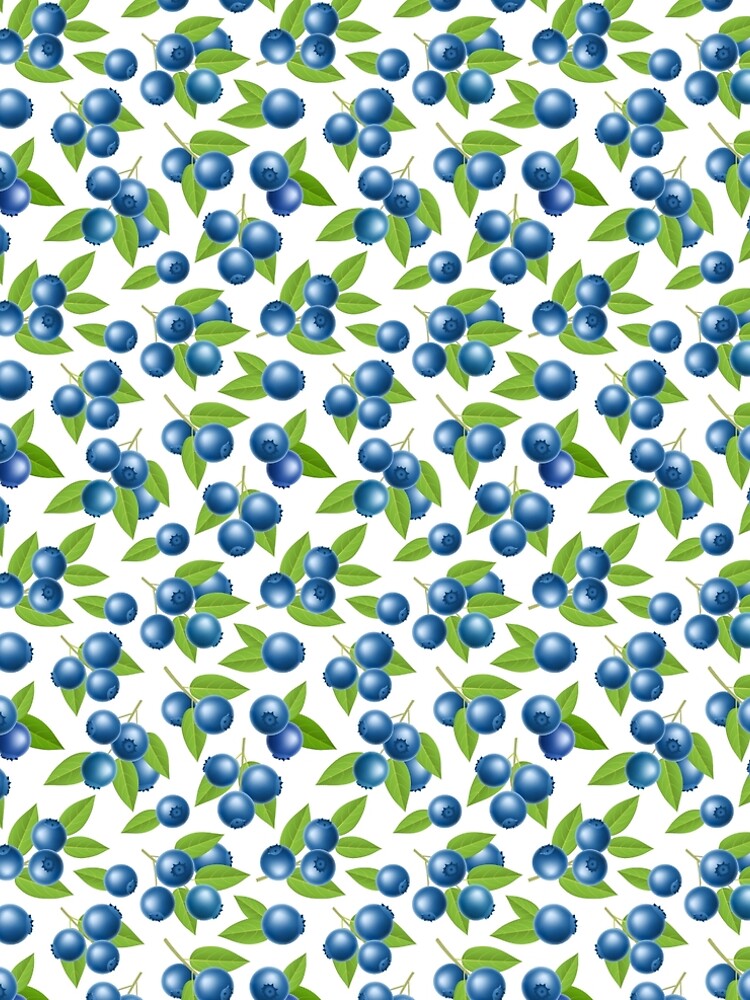Blueberry seamless pattern by creaschon