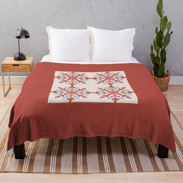 Item preview, Azure Star Ikat Medallion designed and sold by Tinaartth .