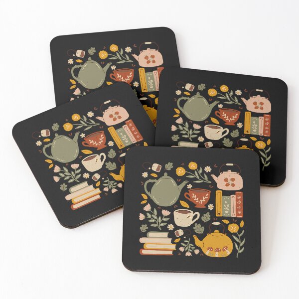 Item preview, Flowery Books And Tea designed and sold by olahvqawod38.
