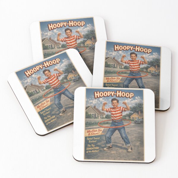 Item preview, Hoopy-Hoop: Spin into Retro Fun! designed and sold by ForeverPrintsOK.
