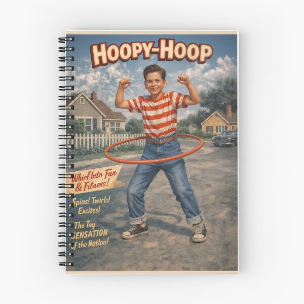 Item preview, Hoopy-Hoop: Spin into Retro Fun! designed and sold by ForeverPrintsOK.