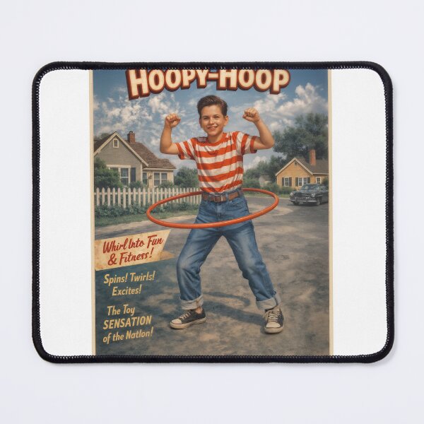 Item preview, Hoopy-Hoop: Spin into Retro Fun! designed and sold by ForeverPrintsOK.
