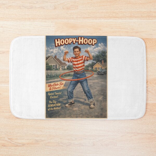 Item preview, Hoopy-Hoop: Spin into Retro Fun! designed and sold by ForeverPrintsOK.