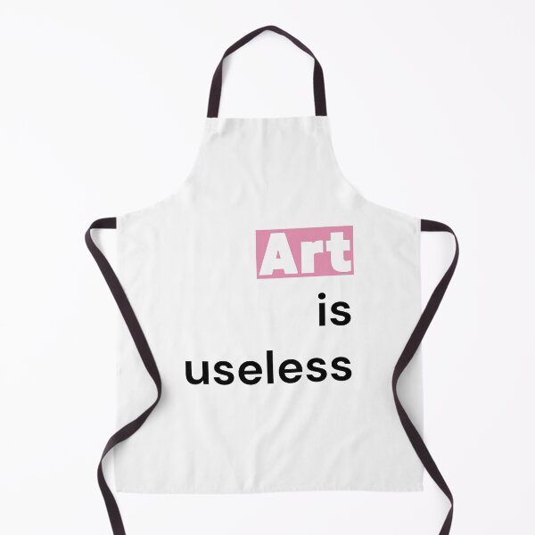 Item preview, Art is Useless — Minimalist Typography Design designed and sold by OrikuStudio.