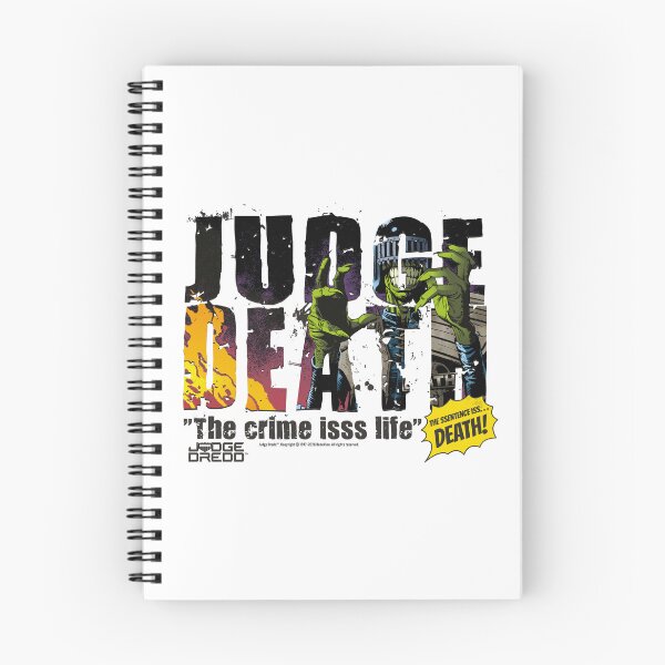 Item preview, Judge Death The Crime Isss Life Judge Dredd designed and sold by All-And-Every.