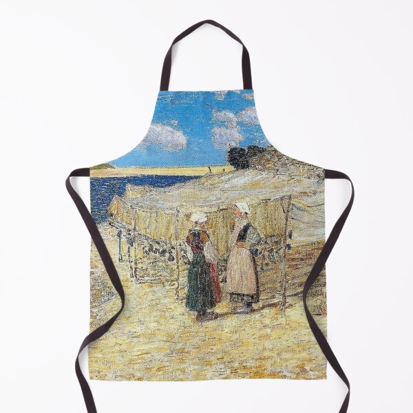 Item preview, Breton Women Repairing Nets designed and sold by tomorrowsart.