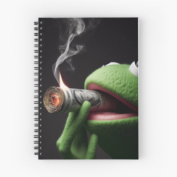 Item preview, “Greenback Glitch & the Amphibian Asset Burn” designed and sold by Print Fiction.