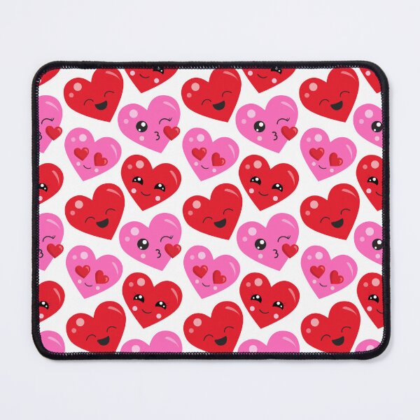 Item preview, Cute Heart Pattern iPhone Case - Kawaii Red and Pink Hearts Design designed and sold by FestivityFinds.