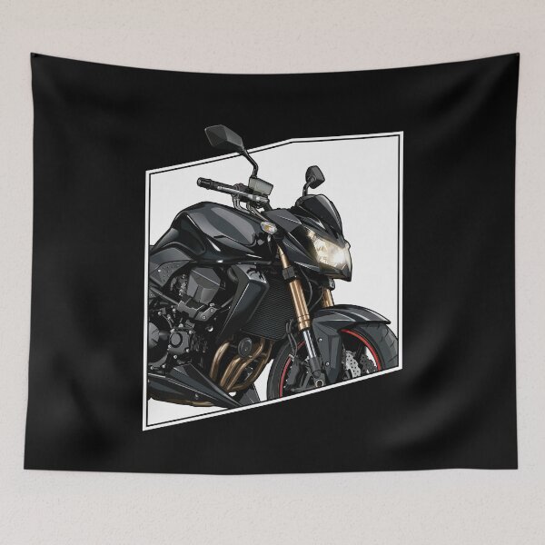 Item preview, Kawasaki Z750 – Naked Bike Vector Artwork designed and sold by enzoade.