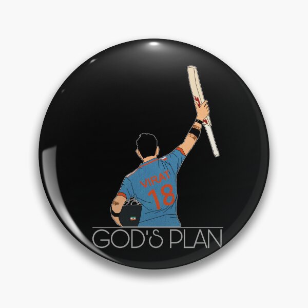 Item preview, Virat Kohli God's Plan  designed and sold by Archanarts.