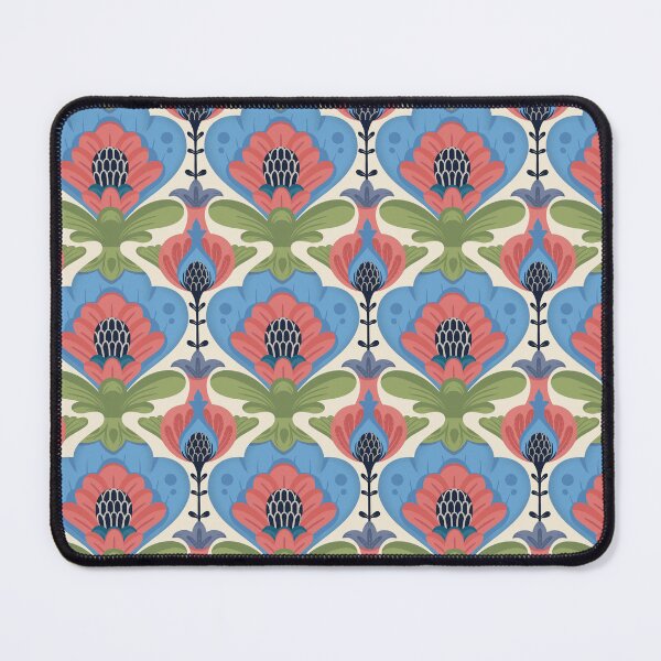 Item preview, Sylized flower ornamentation (cream) designed and sold by istolar Pattern design & illustration.
