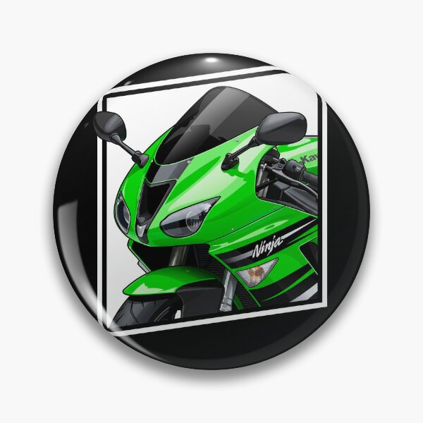 Item preview, Kawasaki Ninja ZX-6R – Supersport Motorcycle Vector Artwork designed and sold by enzoade.