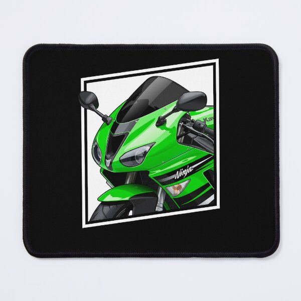 Item preview, Kawasaki Ninja ZX-6R – Supersport Motorcycle Vector Artwork designed and sold by enzoade.