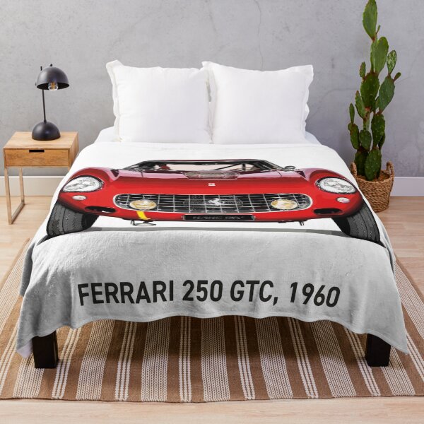 Item preview, Vintage Classic Car Ferrari 250 GRC 1960 designed and sold by PrintCarClub.