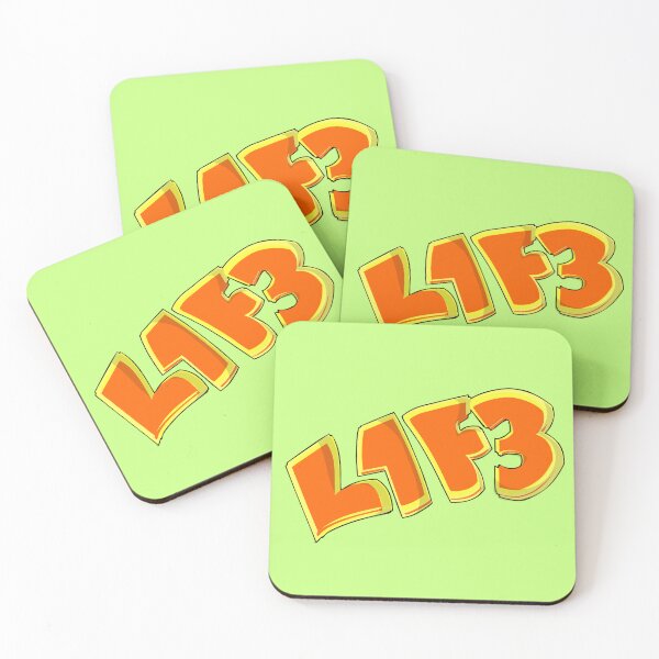 Item preview, L1F3 logo designed and sold by Adam Florian.