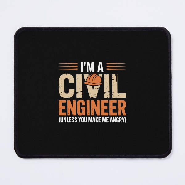 Item preview, I'm A Crazy Civil Engineering designed and sold by MarkLeedsArt.