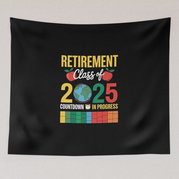 Item preview, Retirement Class Of 2025 Countdown In Progress Teacher designed and sold by DigitaldeligArt.