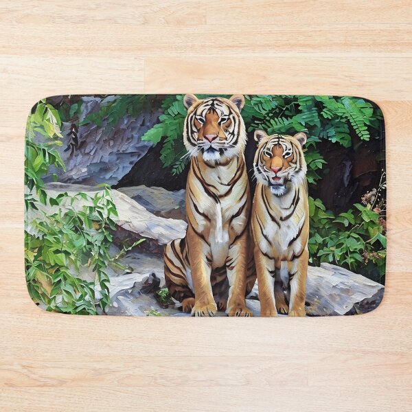 Item preview, Tigers Strike a Pose designed and sold by tomorrowsart.