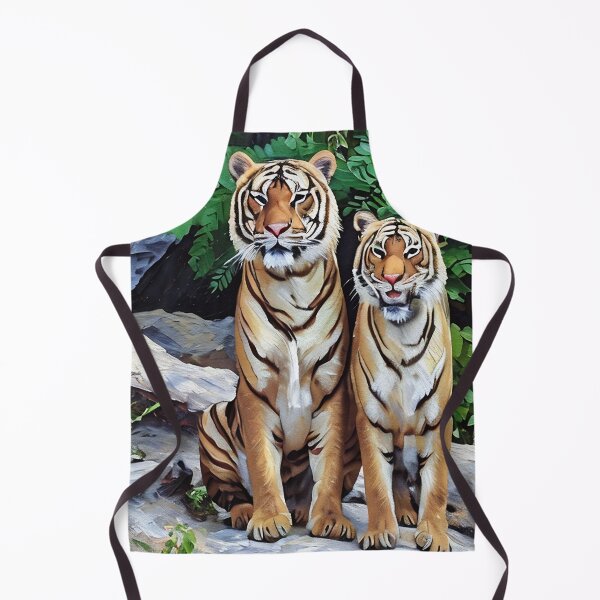 Item preview, Tigers Strike a Pose designed and sold by tomorrowsart.