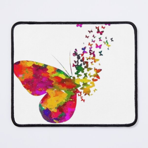 Item preview, Colorful Heart Butterfly Flight designed and sold by AesthinkArt.