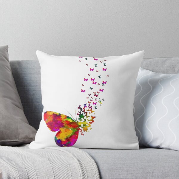 Item preview, Colorful Heart Butterfly Flight designed and sold by AesthinkArt.