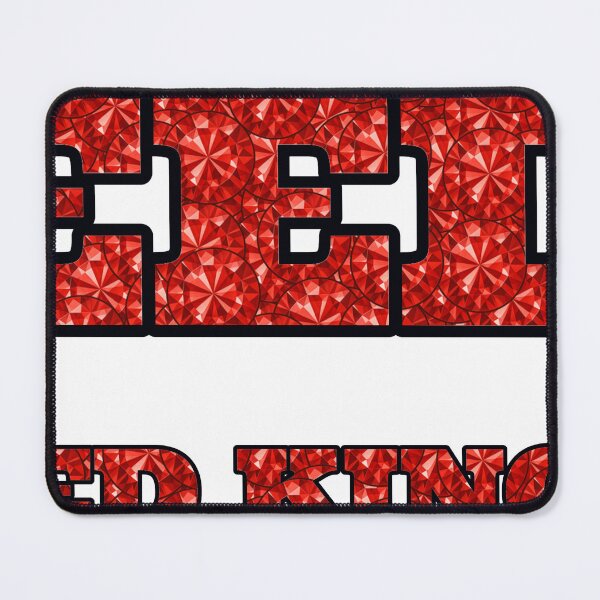 Item preview, Leeds United Kingdom Red Rhinestone Texture designed and sold by TheIconSmith.