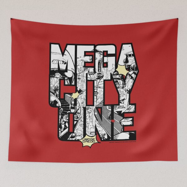 Item preview, Judge Dredd Mega-City One Comic Print designed and sold by All-And-Every.