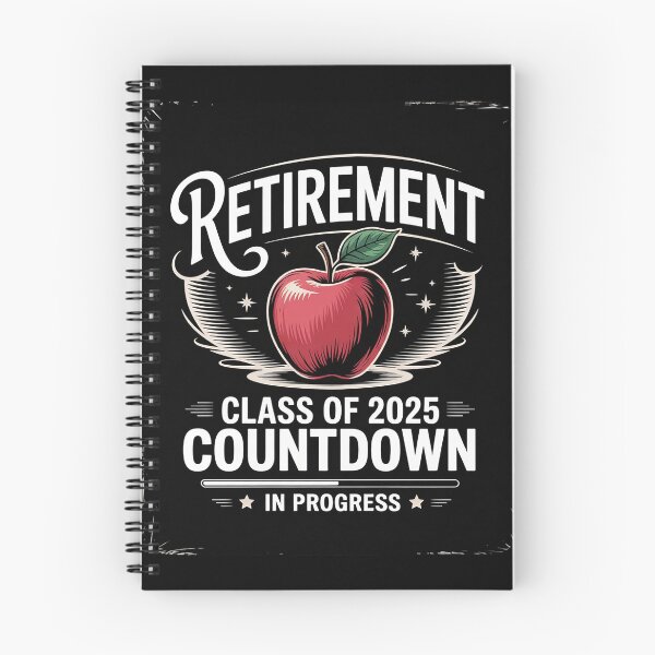 Item preview, Retirement Class Of 2025 Countdown Progress Retired Teacher designed and sold by DigitaldeligArt.