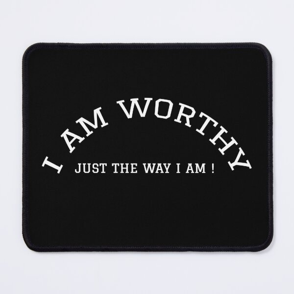 Item preview, Your I Am'ness - Worthy - White Text designed and sold by Bespoke-Apparel.