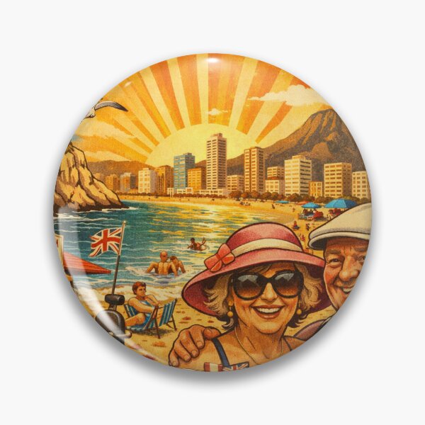 Item preview, Benidorm The Leysdown of Spain Vintage Holiday Humor Design designed and sold by GarnerSupplyCo.