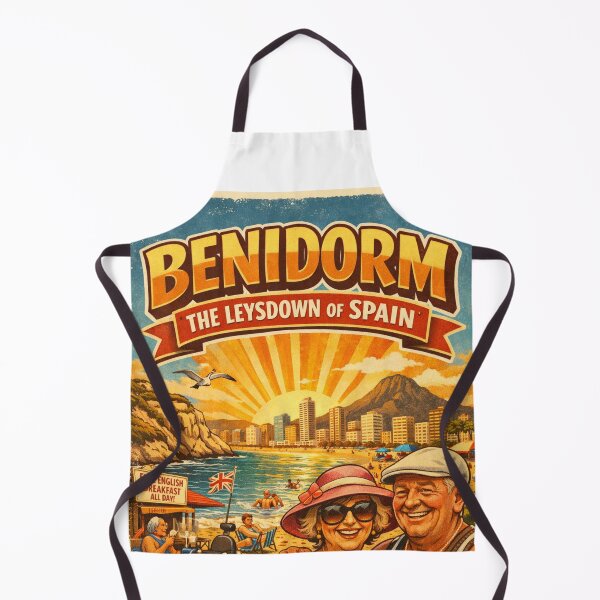 Item preview, Benidorm The Leysdown of Spain Vintage Holiday Humor Design designed and sold by GarnerSupplyCo.