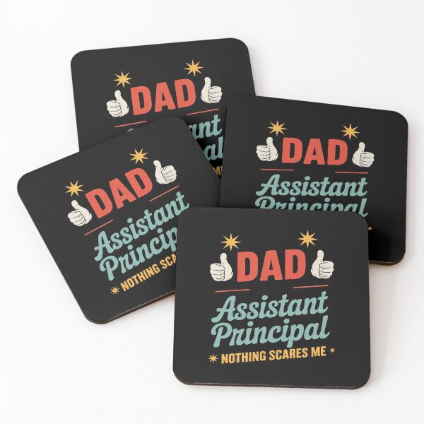 Item preview, I'm A Dad And An Assistant Principal Nothing Scares Me designed and sold by MarkLeedsArt.