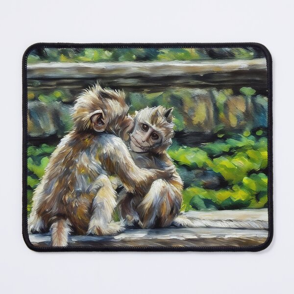 Item preview, Hugging Monkeys designed and sold by tomorrowsart.