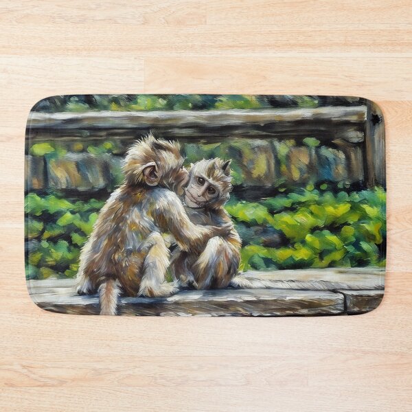 Item preview, Hugging Monkeys designed and sold by tomorrowsart.