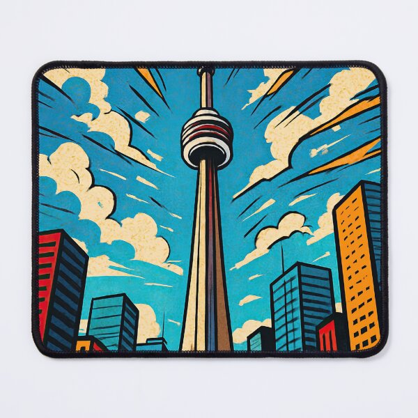 Item preview, CN Tower | Comics stylCartoone - designed and sold by ComicsFactory.