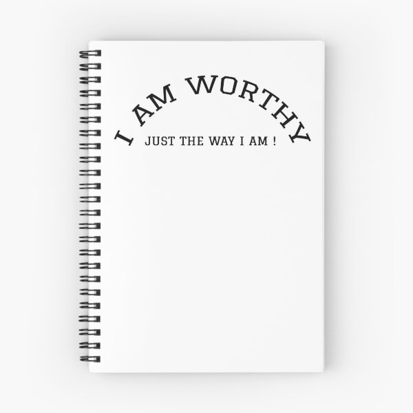 Item preview, Your I Am'ness - Worthy - Black Text designed and sold by Bespoke-Apparel.
