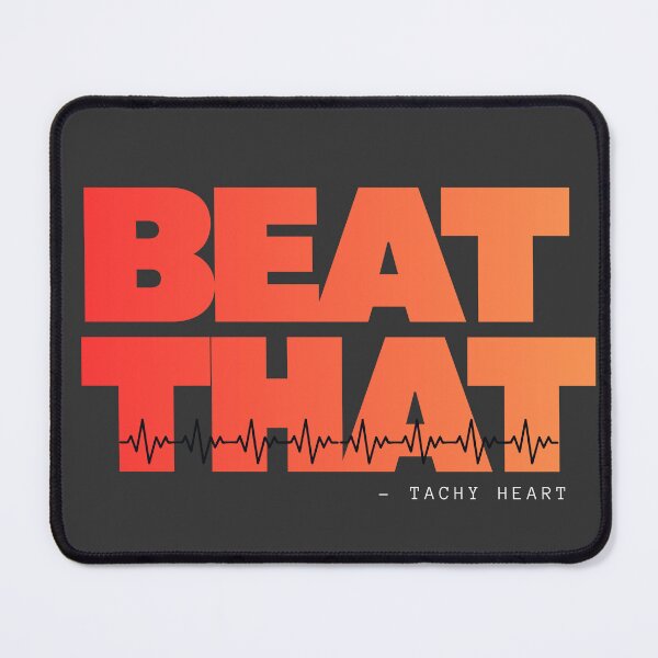 Item preview, Beat That – Tachy Heart EKG Minimalist Design designed and sold by MirAgi.