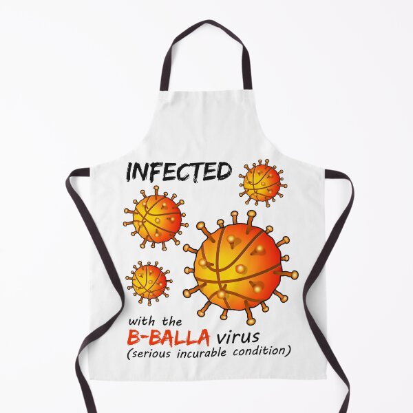 Item preview, Infected with the B-Balla virus | Basketball maniac condition designed and sold by Slam-Dunkan.