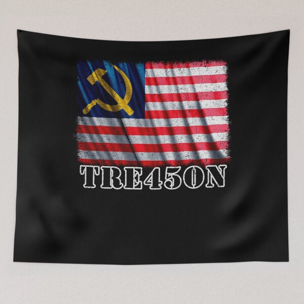 Item preview, Putin Trump Russian Treason Funny Impeach Trump Flag Design designed and sold by cgocgy.