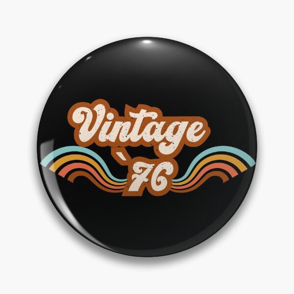 Item preview, Vintage ’76 Retro Rainbow Wings – 50th Birthday T-Shirt designed and sold by Magda-Creates.