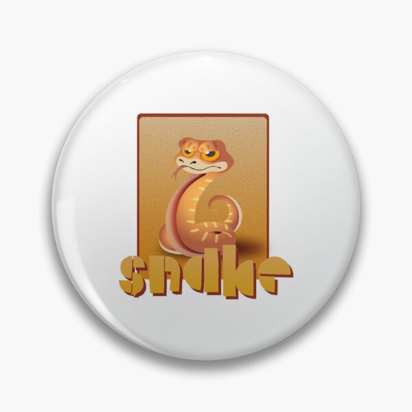 Item preview, Cool Grumpy Snake Illustration designed and sold by RottenRbCafe.