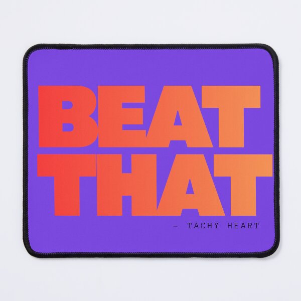 Item preview, Beat That – Tachy Heart EKG Minimalist Design designed and sold by MirAgi.