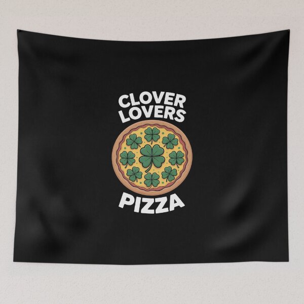 Item preview, Clover Lovers Pizza designed and sold by jkrphoto.