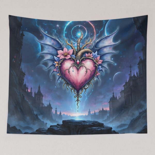 Item preview, The Winged Heart of Moonlit Eternity. designed and sold by nicky2342.